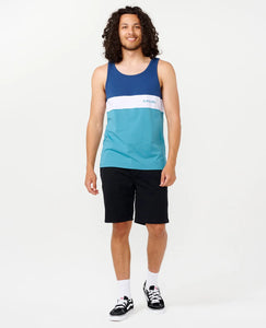 Rip Curl Undertow Panel Tank - Ocean