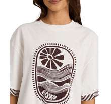 Load image into Gallery viewer, Roxy Sunscape Tee - Coconut Milk
