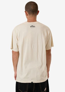 Thrills Beautifully Deadly Merch Fit Tee - Heritage White