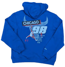 Load image into Gallery viewer, Mitchell &amp; Ness Chicago Bulls Cement Hoodie - Royal Blue
