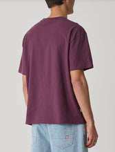 Load image into Gallery viewer, S Double S Cube Mid Block Tee - Bordeaux
