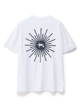 Load image into Gallery viewer, S Double Sunburst S/S Tee - White
