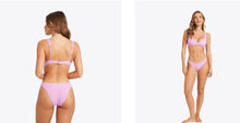 Load image into Gallery viewer, Billabong Mini Wave Check Hike Bikini Bottom - Barbados
