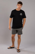 Load image into Gallery viewer, The Mad Hueys Kraken Port Hole SS Tee - Black
