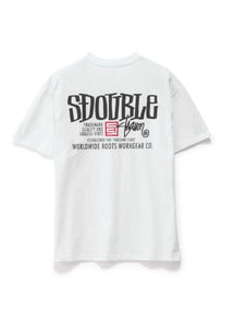 S Double Workgear S/S Tee - White