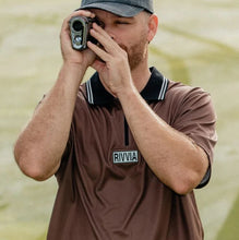 Load image into Gallery viewer, Rivvia Projects Box Logo Polo - Brown
