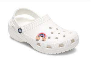 Crocs Gold Cloud Rainbow Jiibitz