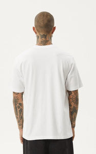 Afends Flatline Retro Fit Tee - White