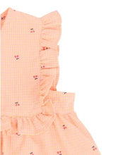 Load image into Gallery viewer, Eve Girl Josie Frill Top (3-7) - Check
