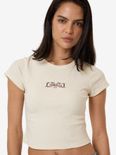 Load image into Gallery viewer, Thrills Flourish Curve Tee - Heritage White
