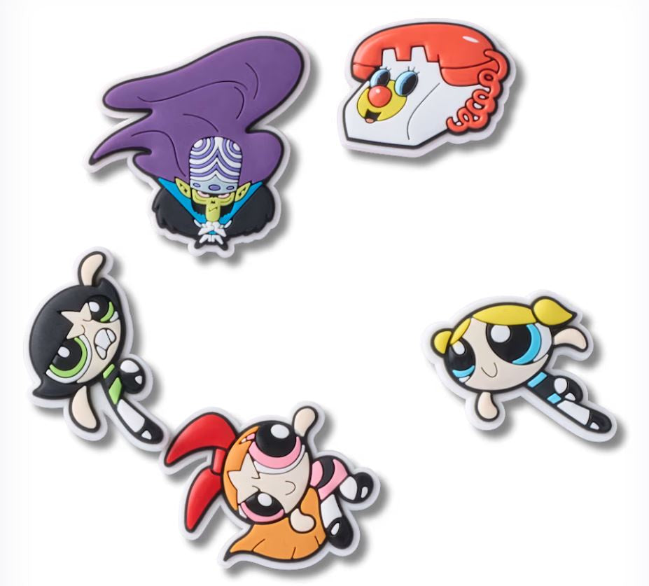 Crocs Powerpuff Girls 5Pack Jibbitz