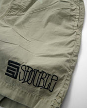 Load image into Gallery viewer, S Double Timeless Poplin Volley Shorts - Overdye Tea
