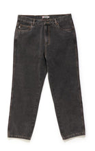 Load image into Gallery viewer, S Double Emb Denim Standard Jean - Faded Black
