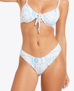 Billabong Sunrise Sands Ella Bikini Bottom - Salt Crystal