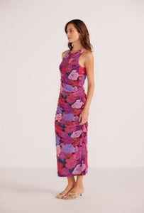 MINKPINK Lexie Mesh Midi Dress - Floral Blooms