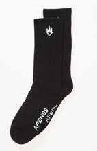 Load image into Gallery viewer, Afends Flame 3 Pack Socks - Black
