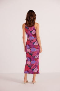 MINKPINK Lexie Mesh Midi Dress - Floral Blooms