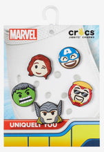 Load image into Gallery viewer, Crocs Jibbitz Avengers Emojis 5 Pack
