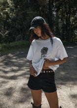 Load image into Gallery viewer, Afends Patches Oversized Tee - White
