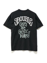 Load image into Gallery viewer, S Double Goosebumps S/S Tee - Washed Black
