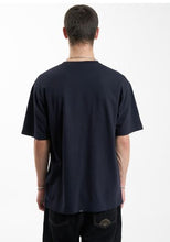 Load image into Gallery viewer, Thrills Thou Shall Not Oversize Fit Tee - Midnight Blue
