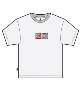 S Double Flags Tee - White