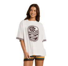 Load image into Gallery viewer, Roxy Sunscape Tee - Coconut Milk
