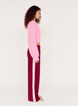 Load image into Gallery viewer, MINKPINK Vesper Casual Pant - Wine/Pop Pink
