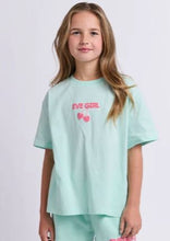 Load image into Gallery viewer, Eve Girl Lounge Club Tee (8-14) - Mint
