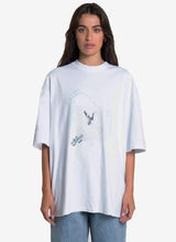 Load image into Gallery viewer, Thrills Warped Delusions Oversized Tee - White
