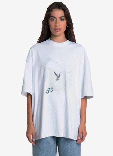 Thrills Warped Delusions Oversized Tee - White