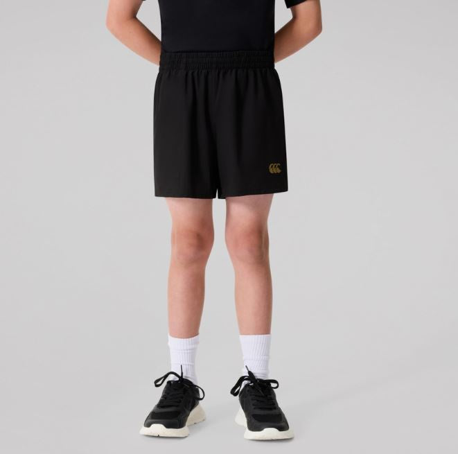 Canterbury Kids Tempo+Flex Short (10-14) - Black