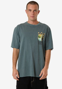 Thrills All Relatable Oversize Fit Tee - Stormy Sea