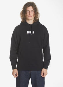 Thrills Shelter Reality Slouch Pull On Hoodie - Black