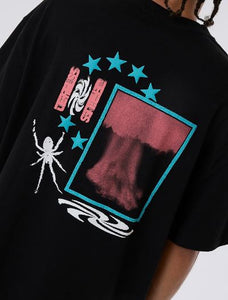 Thrills Firestarter Box Fit Oversize Tee - Black