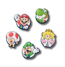 Load image into Gallery viewer, Crocs Super Mario Core 5 Pack Jibbitz
