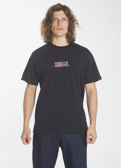 Thrills Logic Merch Fit Tee - Dark Navy