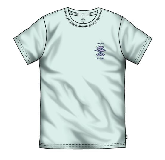 Rip Curl Search Icon Tee - Green Mist