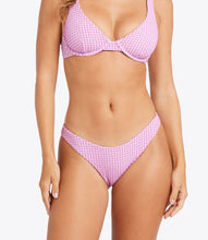 Load image into Gallery viewer, Billabong Mini Wave Check Hike Bikini Bottom - Barbados
