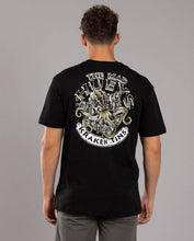 Load image into Gallery viewer, The Mad Hueys Kraken Port Hole SS Tee - Black
