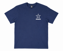Load image into Gallery viewer, Everteam NFL Dallas Cowboys Front Back Tee - Indigo
