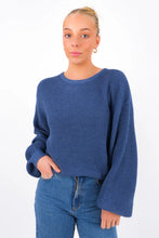 Load image into Gallery viewer, Rhythm Classic Knit Jumper - Steel Blue
