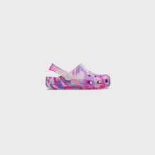 Load image into Gallery viewer, Crocs Classic Glow Marbled Clog (C11-J6) - Pink Crush/Multi
