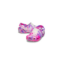 Load image into Gallery viewer, Crocs Classic Glow Marbled Clog (C11-J6) - Pink Crush/Multi
