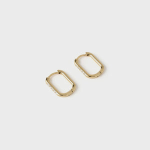 Arms Of Eve Diana Gold Huggie Earrings - Gold