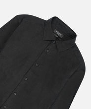 Load image into Gallery viewer, Industrie  St Martins L/S Linen Shirt - Black
