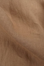 Load image into Gallery viewer, James Harper Pure Linen Long Sleeve Shirt - Cinnamon
