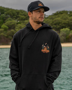 The Mad Hueys Sinkin Tins Pullover Hoodie - Black