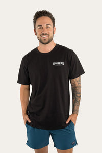Ringers Western Squadron Mens Loose Fit Tee - Black