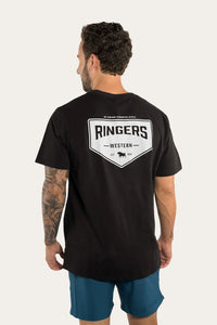 Ringers Western Squadron Mens Loose Fit Tee - Black